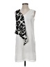 Jaye.e. 100% Polyester Graphic White Casual Dress Size XS - photo 1