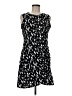 Nine West Graphic Black Cocktail Dress Size M - photo 1
