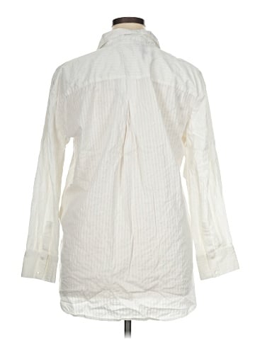 Liz Claiborne 3/4 Sleeve Button-Down Shirt (view 2)