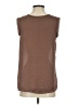 Adiva 100% Polyester Brown Sleeveless Blouse Size S - photo 2