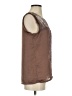 Adiva 100% Polyester Brown Sleeveless Blouse Size S - photo 4