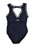 MICHAEL Michael Kors Solid Blue One Piece Swimsuit Size L (estimated) - photo 1