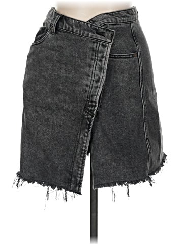 We the Free Denim Skirt (view 1)