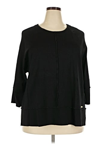 Jones New York Signature 3/4 Sleeve T-Shirt (view 1)