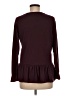 Knox Rose Burgundy Long Sleeve Blouse Size M - photo 2