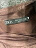 Zara Brown Long Sleeve Top Size L - photo 7
