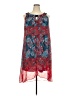 DressBarn 100% Polyester Paisley Red Cocktail Dress Size 18 - photo 1