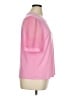 CeCe Pink Short Sleeve Top Size XL - photo 4