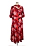 ELOQUII Print Red Casual Dress Size 24 - photo 1