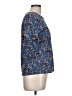 Sandro 100% Cotton Animal Print Blue Short Sleeve T-Shirt Size L (estimated) - photo 4