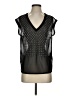 Search for Sanity 100% Polyester Black Sleeveless Blouse Size S - photo 1