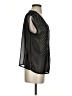 Search for Sanity 100% Polyester Black Sleeveless Blouse Size S - photo 4