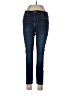 FRAME Denim Solid Blue Jeans Size 30 waist - photo 1