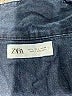 Zara Blue Long Sleeve Button-Down Shirt Size L - photo 7