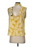 Gracia 100% Polyester Yellow Tank Top Size S - photo 2