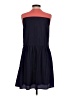 Freeway 100% Polyester Color Block Blue Casual Dress Size S - photo 2