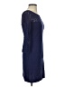 Sequin Hearts Blue Casual Dress Size S - photo 4