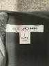 St. John Chevron-herringbone Black Cocktail Dress Size 2 - photo 7