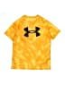 Under Armour 100% Polyester Yellow Active T-Shirt Size L (youth) - photo 1