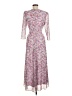 BCBGeneration Paisley Pink Casual Dress Size 6 - photo 2
