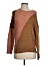 For The Republic Color Block Brown Pullover Sweater Size XS - photo 1