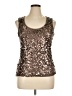 Fenn Wright Manson Silver Sleeveless Top Size XL - photo 1