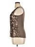 Fenn Wright Manson Silver Sleeveless Top Size XL - photo 5