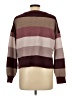 Pink Republic Color Block Burgundy Pullover Sweater Size L - photo 2
