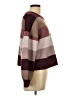 Pink Republic Color Block Burgundy Pullover Sweater Size L - photo 4
