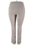 Gloria Vanderbilt Solid Gray Active Pants Size 18 - photo 2