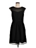 J.Crew 100% Polyester Chevron-herringbone Black Cocktail Dress Size 8 - photo 1