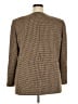 Kasper Houndstooth Brown Blazer Size 20 - photo 2