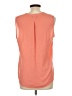 The Limited 100% Polyester Orange Sleeveless Blouse Size L - photo 2