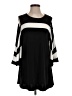 I.C. By Connie K Black 3/4 Sleeve Top Size S - photo 1