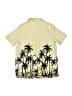 Old Navy Tropical Yellow Short Sleeve Button-Down Shirt Size 4T - photo 2