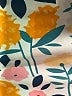 Unbranded Floral Orange Long Sleeve Blouse Size XL - photo 7