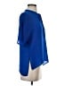Babaton 100% Polyester Blue Short Sleeve Blouse Size S - photo 4