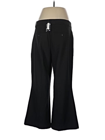 Madewell Kick Out Crop Pants in Wool-Blend Twill (view 2)