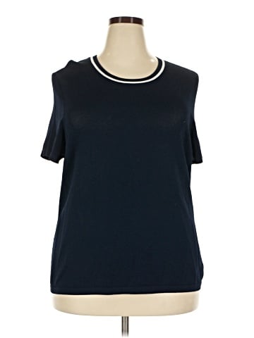 Jones New York Signature Short Sleeve Top (view 1)