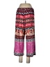 Energie Print Pink Casual Pants Size L - photo 2