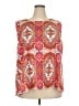 Talbots Orange Sleeveless Blouse Size 22 - photo 1