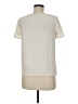 Maje 100% Polyester Ivory Short Sleeve Top Size Med (2) - photo 2