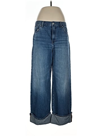 Madewell Superwide-Leg Jeans in Fannin Wash (view 1)