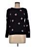 Talbots Hearts Black Pullover Sweater Size M (petite) - photo 1