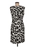 Chadwicks 100% Polyester Graphic Black Cocktail Dress Size 8 - photo 2