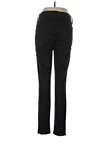 Madewell Tall 10" High-Rise Skinny Jeans in Black Frost (view 2)