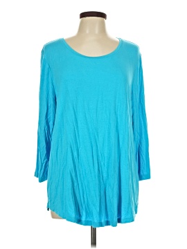 Jm Collection 3/4 Sleeve Top