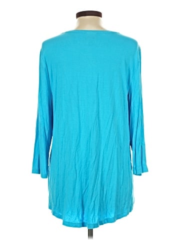 JM Collection 3/4 Sleeve Top (view 2)