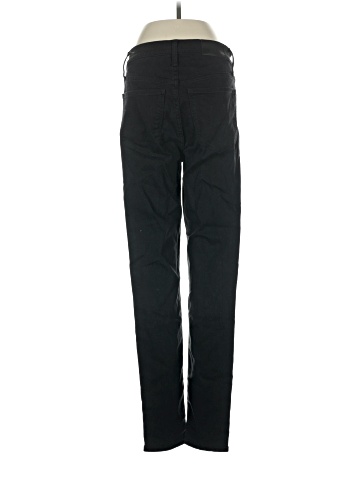 Madewell Tall 9" Mid-Rise Skinny Jeans in Lunar Wash: TENCEL&trade; Denim Edition (view 2)