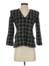 Liz Claiborne Collection Gray Black Blazer Size 4 - photo 1